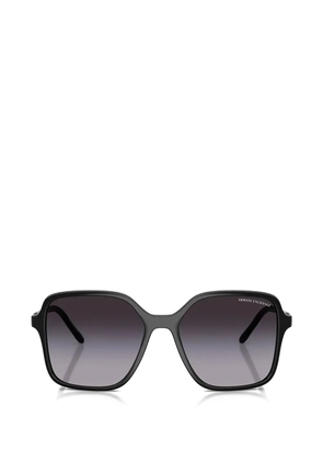 Armani Exchange square-frame sunglasses - Black