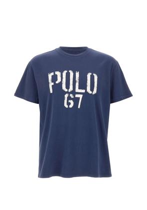 Polo Ralph Lauren logo-print cotton T-shirt - Blue