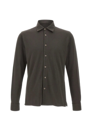 Kangra cotton-piqué jersey T-shirt - Green