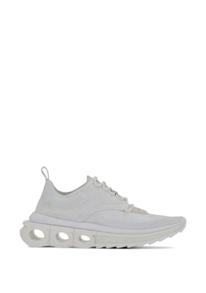 Ferragamo gancini-detail sneakers - White