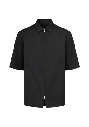 Barena Prama Casual short-sleeve zip-up jacket - Black