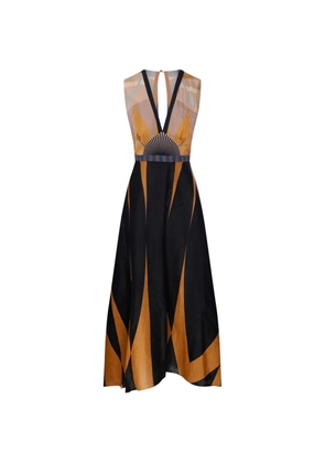Volantis Ginko maxi dress - Black