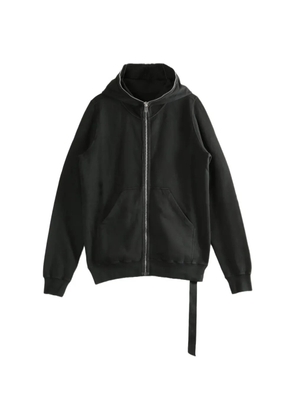 Rick Owens DRKSHDW zip-around hooded hoodie - Black