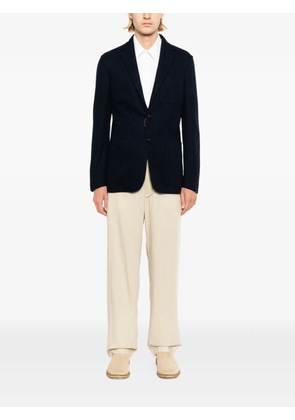 Canali single-breasted blazer - Blue