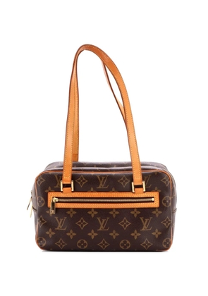 Louis Vuitton Pre-Owned Cite Handbag Monogram Canvas MM shoulder bag - Brown