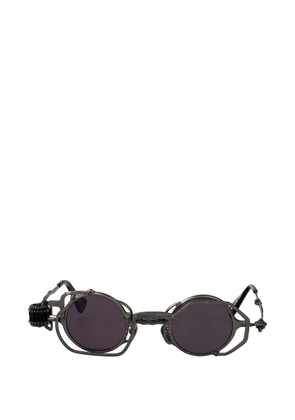 Kuboraum Maske Z50 round-frame sunglasses - Grey