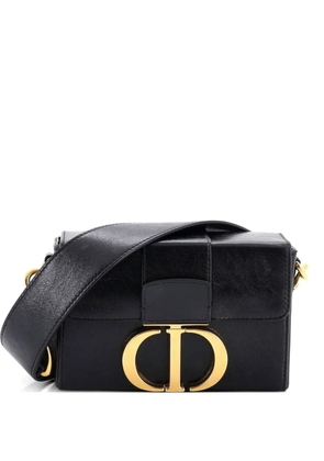 Christian Dior Pre-Owned 30 Montaigne Box Bag Leather crossbody bag - Black
