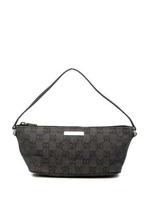 Gucci Pre-Owned 2000-2015 GG Denim Boat shoulder bag - Grey