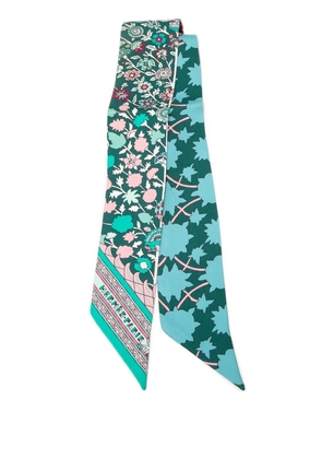 Hermès Pre-Owned 2010-2025 Tapis Persans Silk Twilly Scarf scarves - Blue