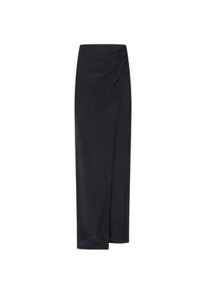 THE ANDAMANE asymmetric skirt - Black
