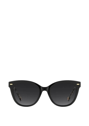 Carolina Herrera tortoiseshell-effect cat-eye sunglasses - Black