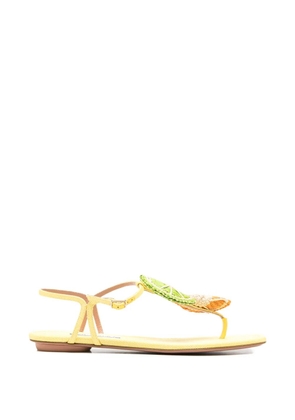 Aquazzura Citrus Sugar sandals - Yellow