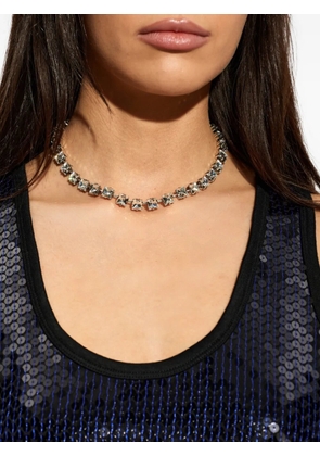 ISABEL MARANT crystal-embellished necklace - Silver
