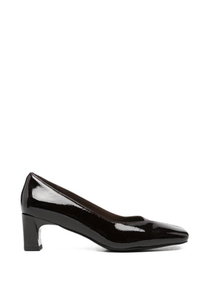 LINDA BAUMANN square-toe pumps - Brown