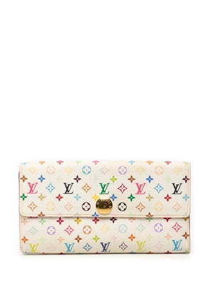 Louis Vuitton Pre-Owned 2008 Monogram Multicolore Sarah Wallet long wallets - White