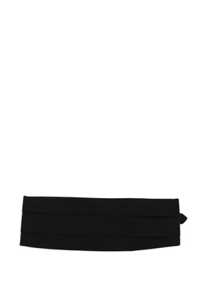 Canali layered-detail cummerbund - Black