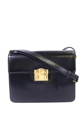 Gucci Pre-Owned GG leather shoulder bag - Black