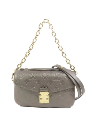 Louis Vuitton Pre-Owned Pochette Métis Monogram Empreinte shoulder bag - Grey