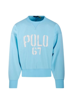 Ralph Lauren Collection logo-print sweater - Blue