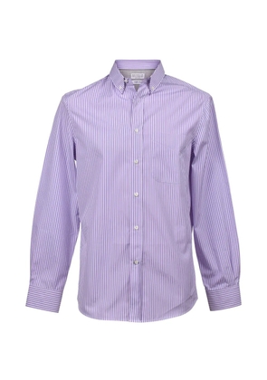 Brunello Cucinelli striped button-down shirt - Purple