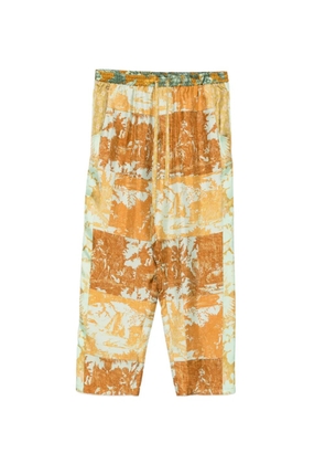 Pierre-Louis Mascia Toile De Jouy-print trousers - Orange
