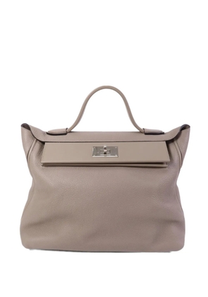 Hermès Pre-Owned 24/24 Togo leather handbag - Neutrals