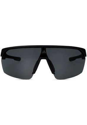 adidas shield-frame sunglasses - Black