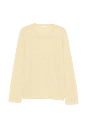 The Row CASAS TOP GOAT CASHMERE SWEATER YELLOW