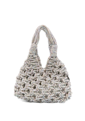 Hibourama mini Vannifique tote bag - Silver