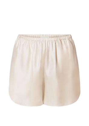 LouLou de Saison elastic-waist shorts - Neutrals