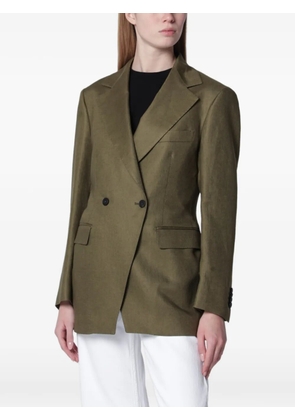 Tagliatore double-breasted blazer - Green