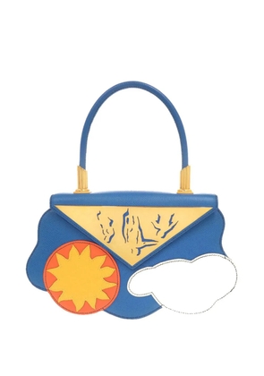 Hermès Pre-Owned 1994 Limited Edition Mini Courchevel Sun and Cloud handbag - Blue