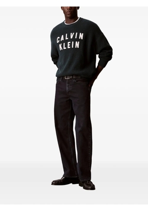Calvin Klein Varsity-logo jumper - Blue