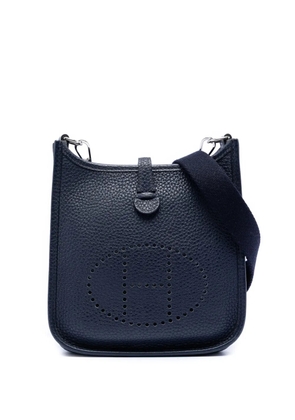 Hermès Pre-Owned 2017 Clemence Evelyne I TPM crossbody bag - Blue