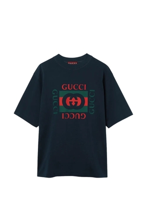 Gucci logo T-shirt - Blue