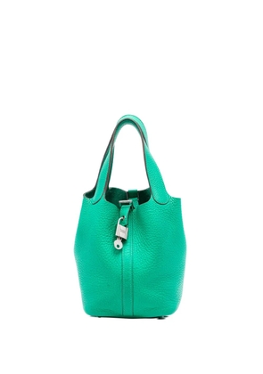 Hermès Pre-Owned 2011 Clemence Picotin Lock 18 handbag - Green