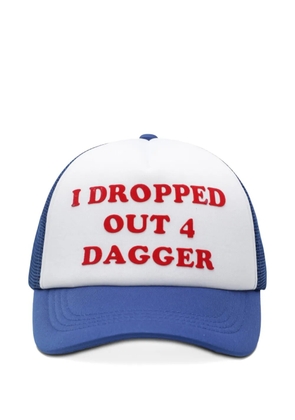 DAGGER Drop Out mesh-panel cap - Blue