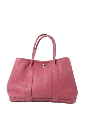 Hermès Pre-Owned Garden Party leather tote bag - Pink