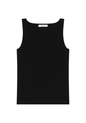 Max Mara ribbed-knit tank top - Black