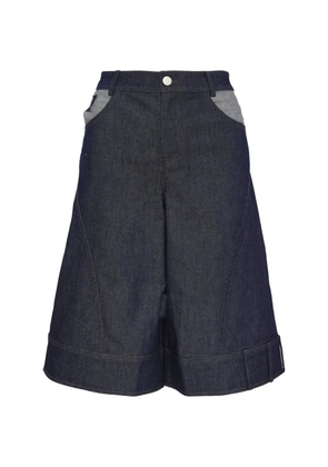 SULTRY VIRGIN button fastening trousers - Blue