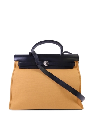 Hermès Pre-Owned Herbag canvas shoulder bag - Neutrals
