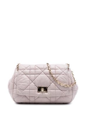 Christian Dior Pre-Owned 2012 Lambskin Cannage Milly La Foret shoulder bag - Pink