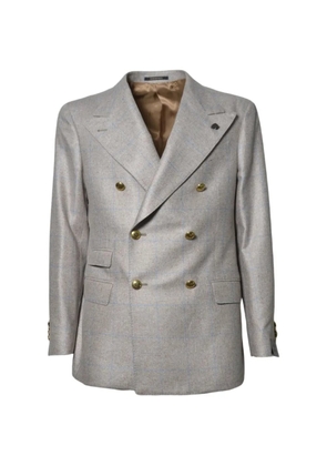 Gabriele Pasini windowpane-check double-breasted blazer - Neutrals