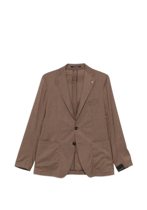 Tagliatore pin-lapel double-breasted blazer - Brown