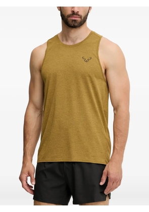 DYNAFIT logo-print tank top - Yellow