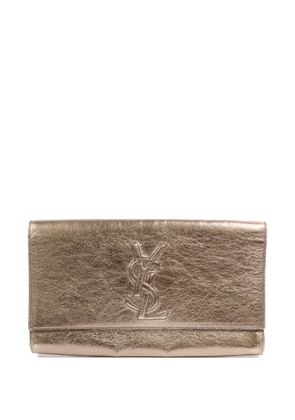 Saint Laurent Pre-Owned Belle De Jour clutch bag - Silver
