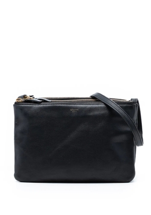 Celine Pre-Owned 2015 Small Lambskin Trio crossbody bag - Black
