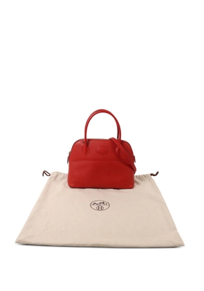Hermès Pre-Owned 27 Bolide leather two-way handbag - Red
