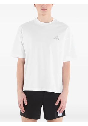adidas logo-print T-shirt - White