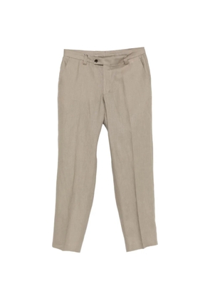 Dell'oglio pressed-crease trousers - Neutrals